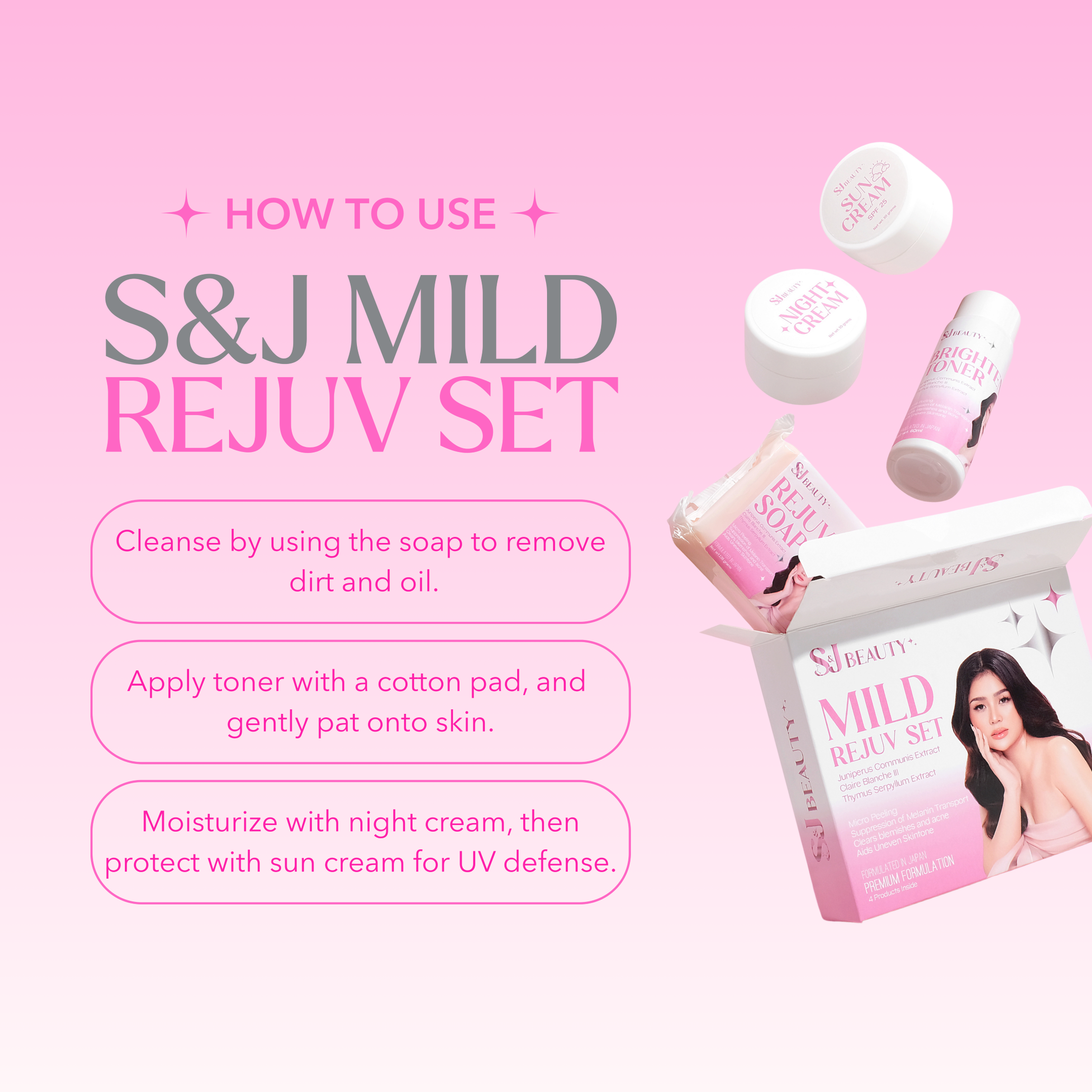 S&J Beauty Mild Rejuvenation Set