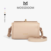 MOSSDOOM Bexley Crossbody Bag, Stylish Minimalist Box Purse for Women
