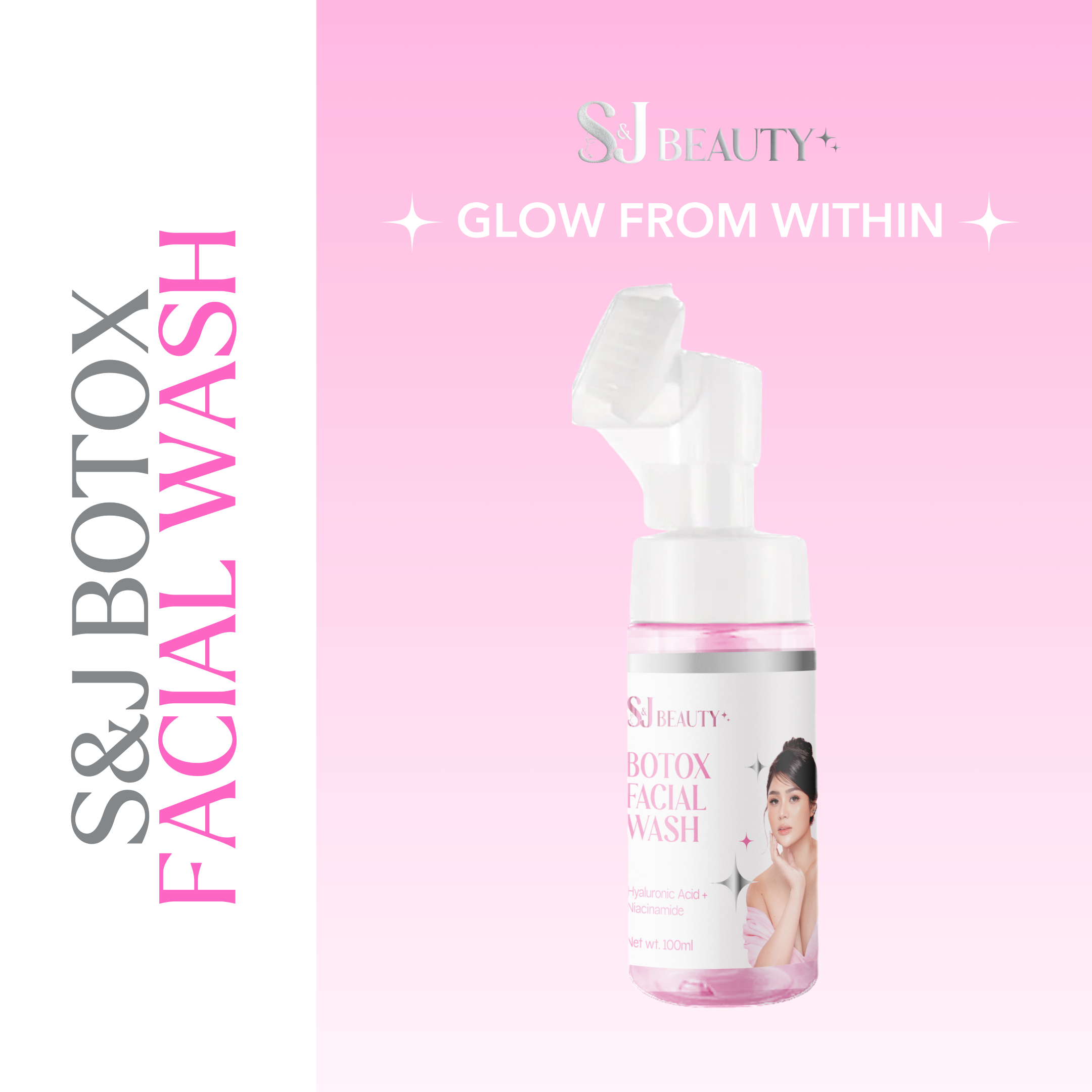 S&J Beauty Botox Facial Wash