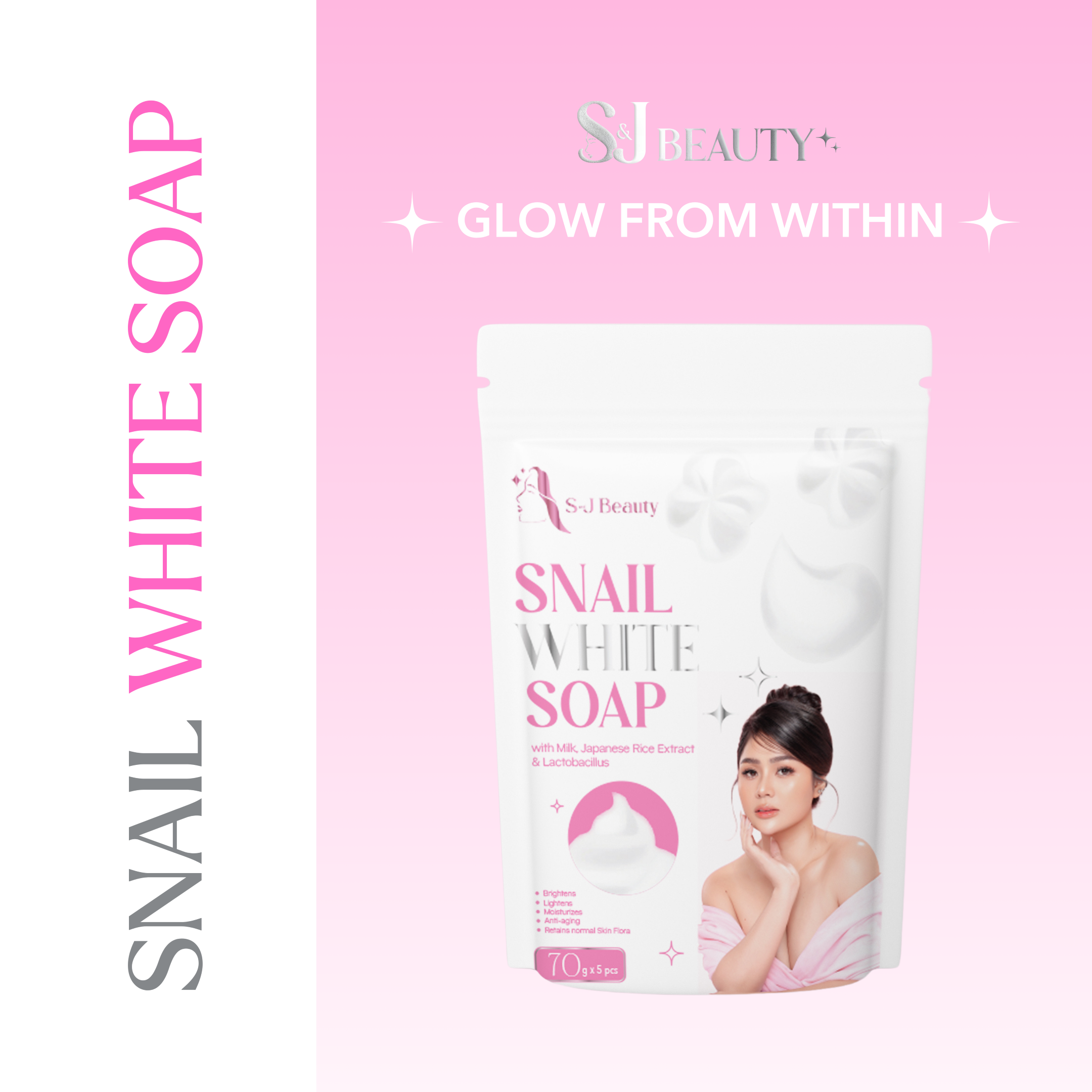 S&J Beauty Snail White Soap