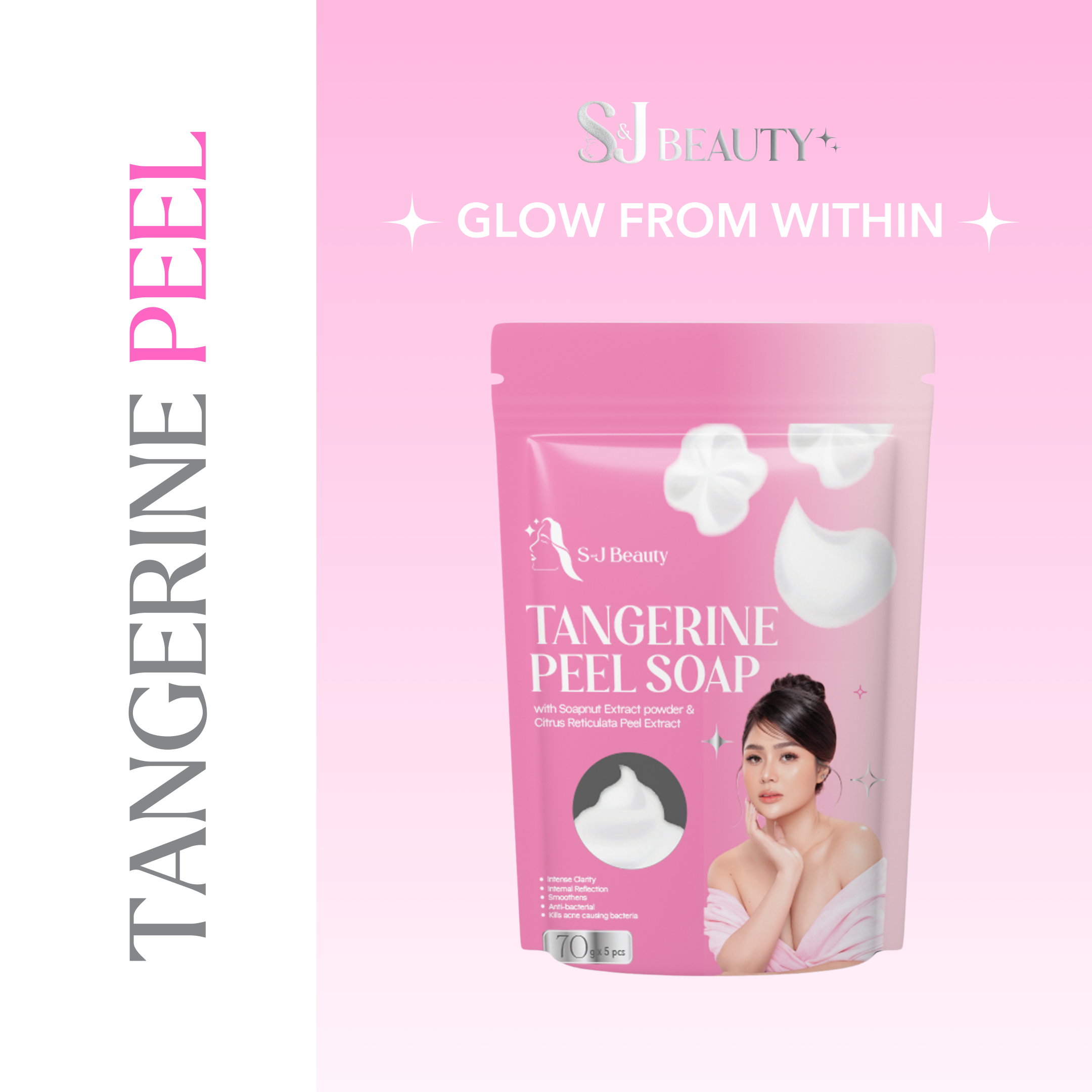 S&J Beauty Tangerine Peel Soap