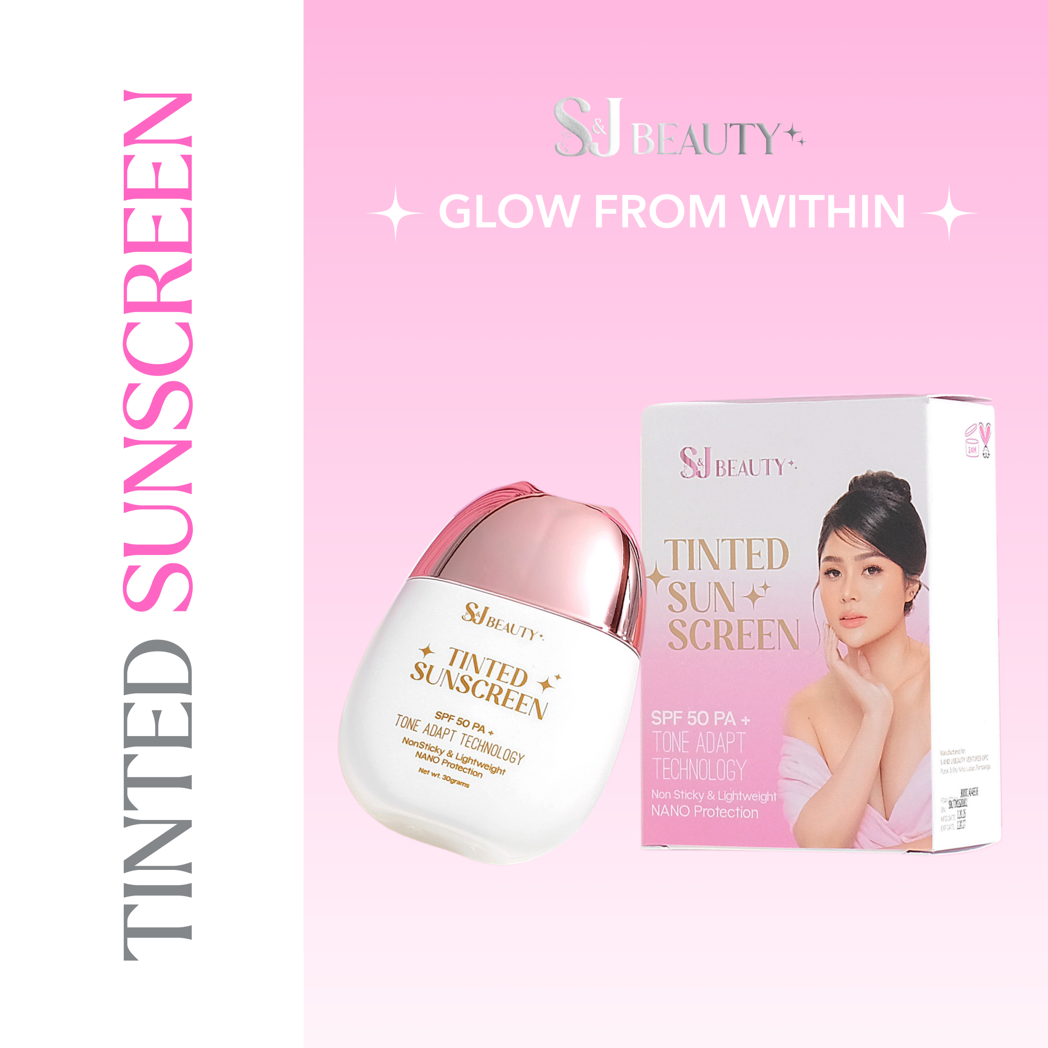S&J Beauty Tinted Sunscreen