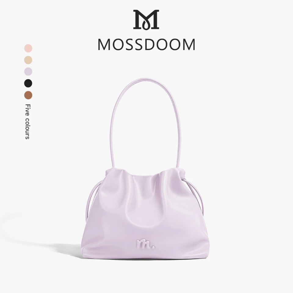 MOSSDOOM Danica Bag Cloud-Shaped Drawstring Shoulder Bag