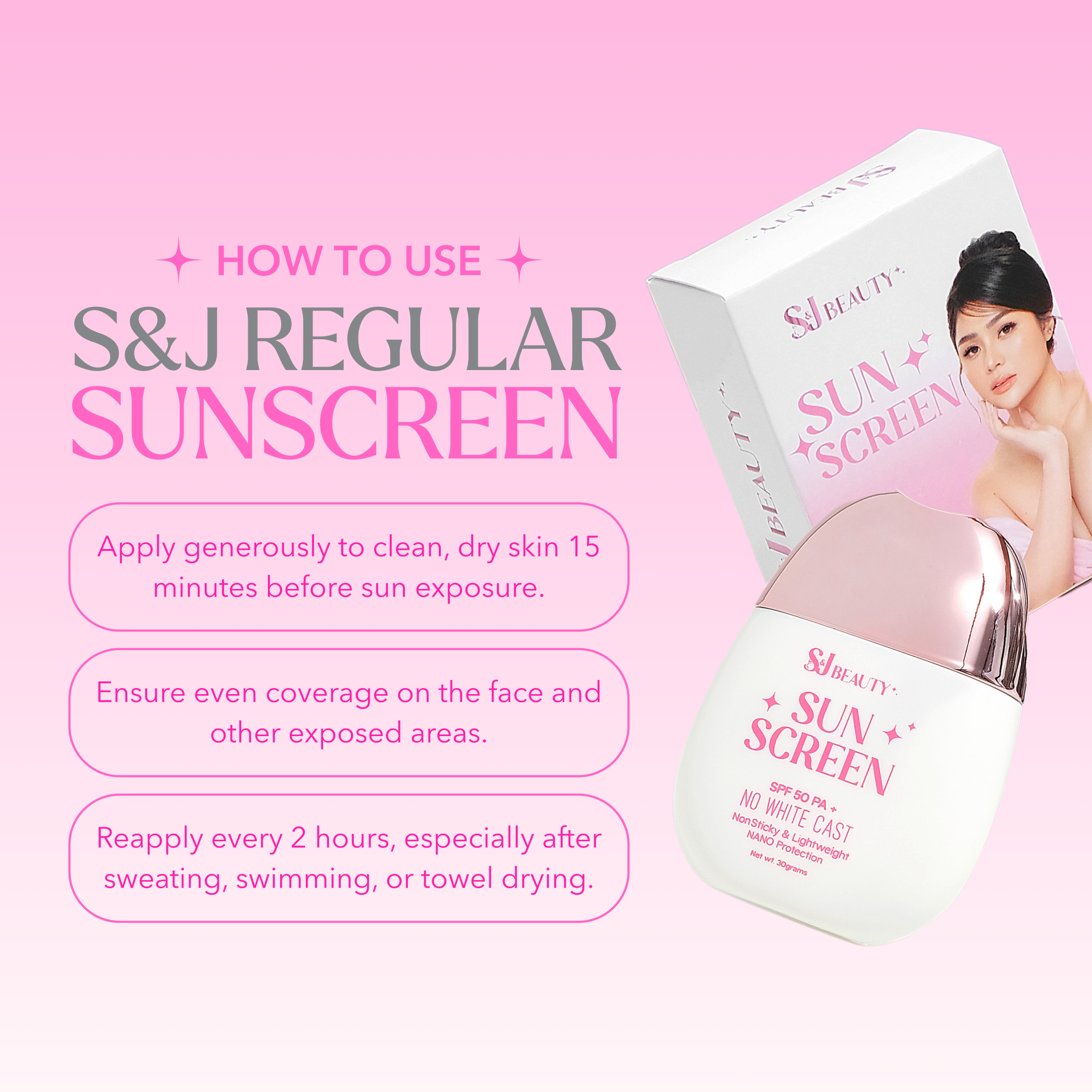 S&J Beauty Sunscreen