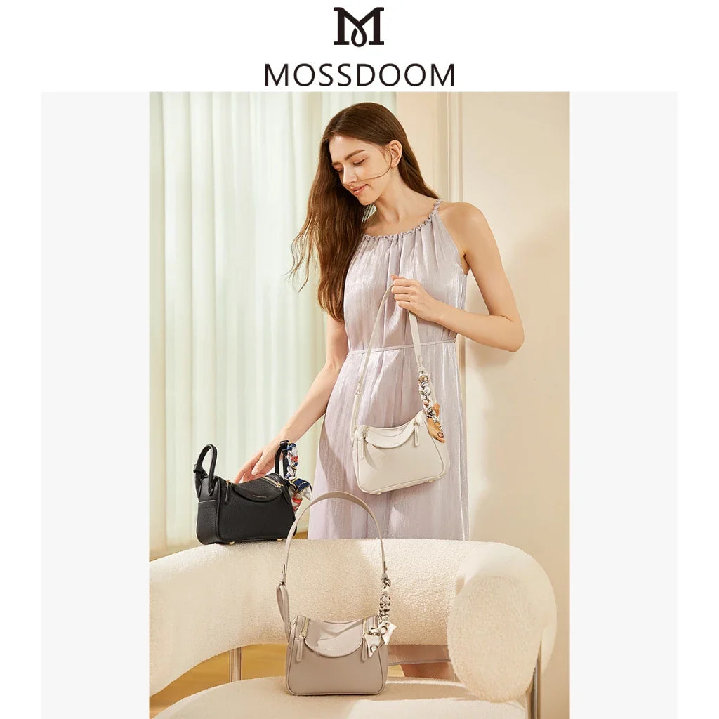 MOSSDOOM Women's Zenith Bag Compact Luxury Bag for Women