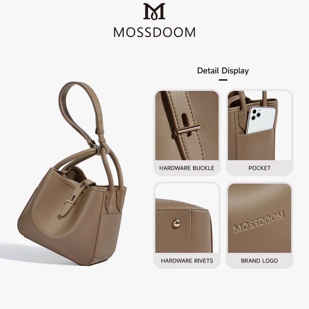 MOSSDOOM Women's Large Tote Bag High Quality Multi-Purpose Shoulder Bag