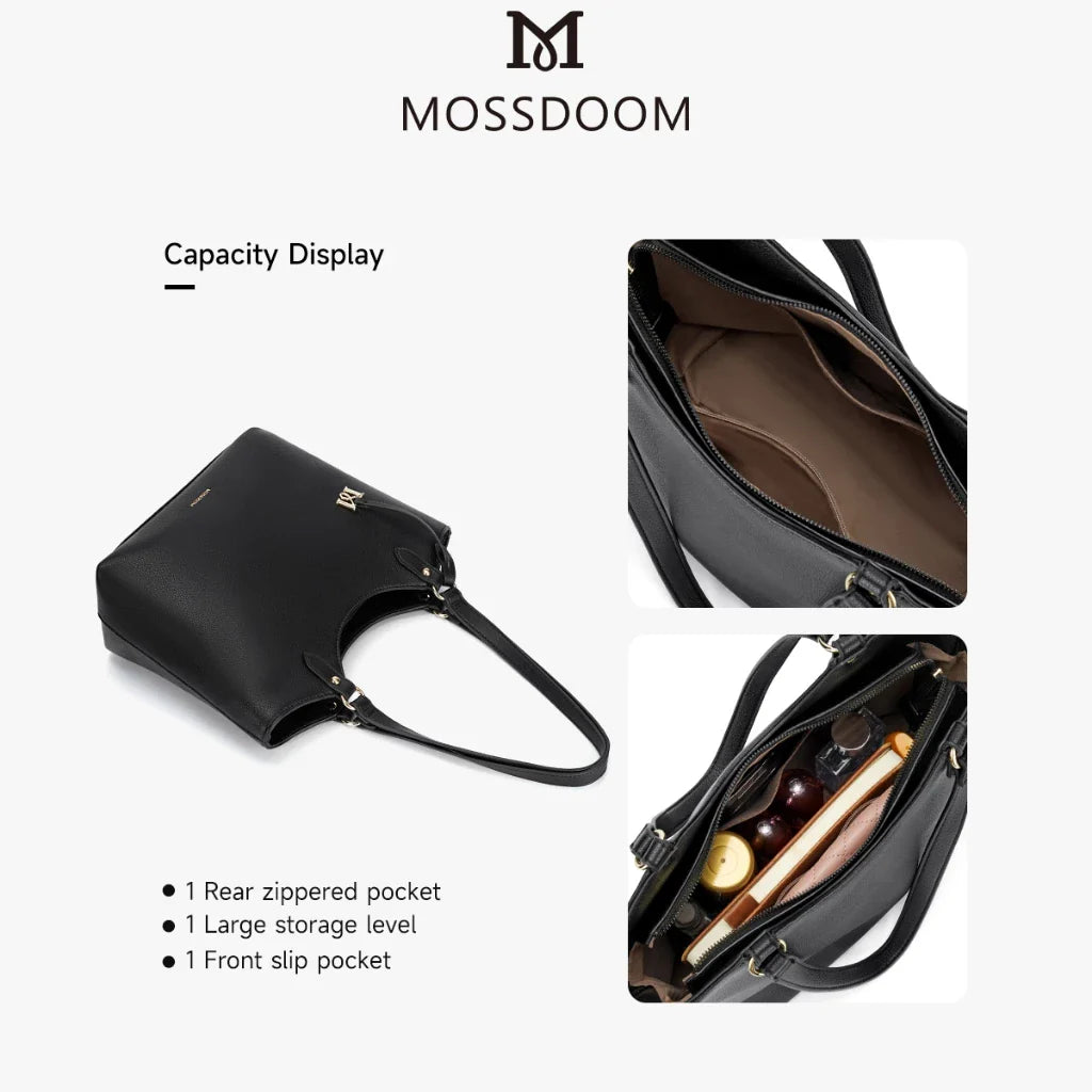 MOSSDOOM Simple Shoulder Bag Fashion Style Bag For Women