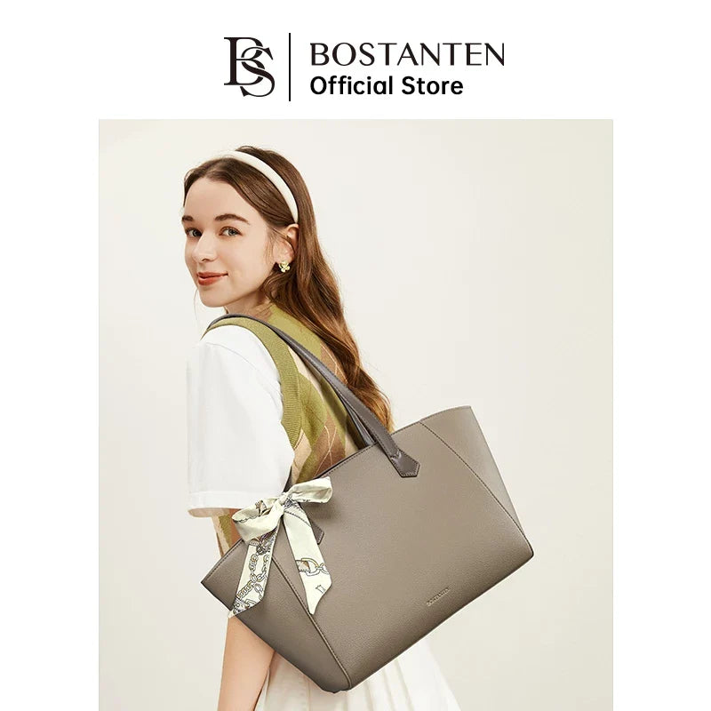 Bostanten Tote Bag Comfortable Exquisite and Luxury Shoulder Bag