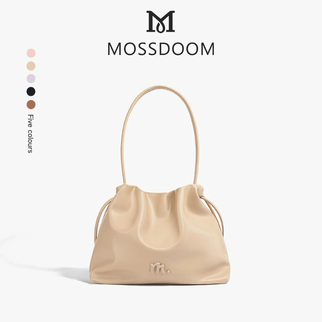 MOSSDOOM Danica Bag Cloud-Shaped Drawstring Shoulder Bag