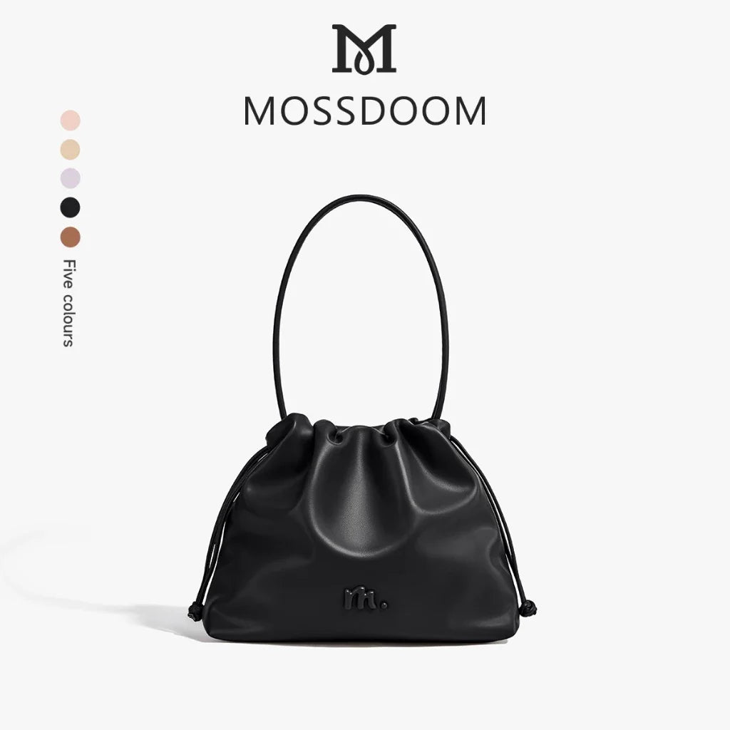 MOSSDOOM Danica Bag Cloud-Shaped Drawstring Shoulder Bag
