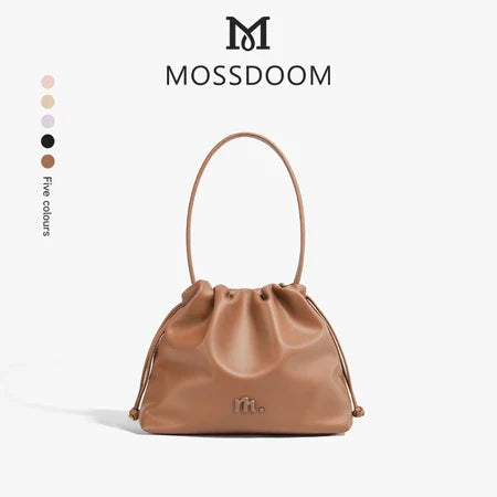 MOSSDOOM Danica Bag Cloud-Shaped Drawstring Shoulder Bag