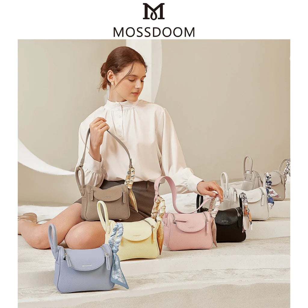 MOSSDOOM Women's Zenith Bag Compact Luxury Bag for Women