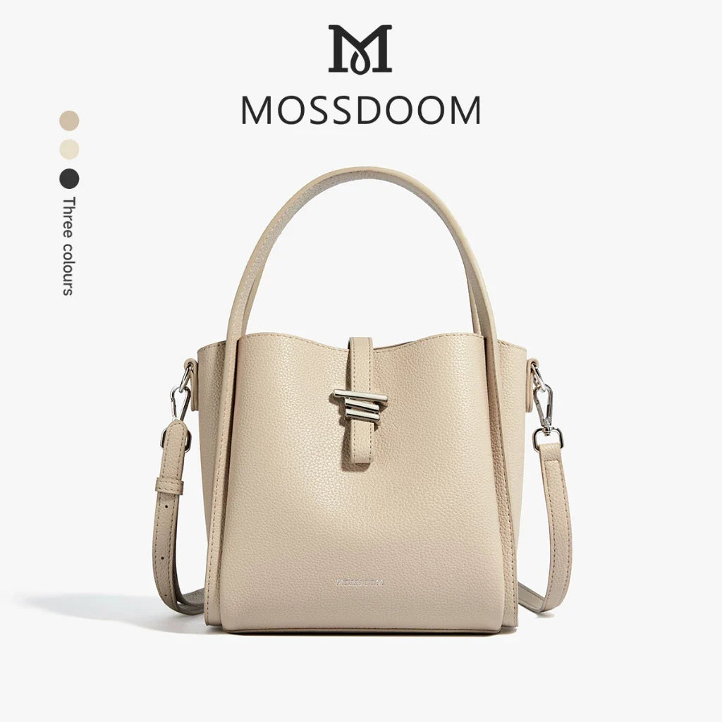 MOSSDOOM Multi-functional Large Capacity Retro Handbag