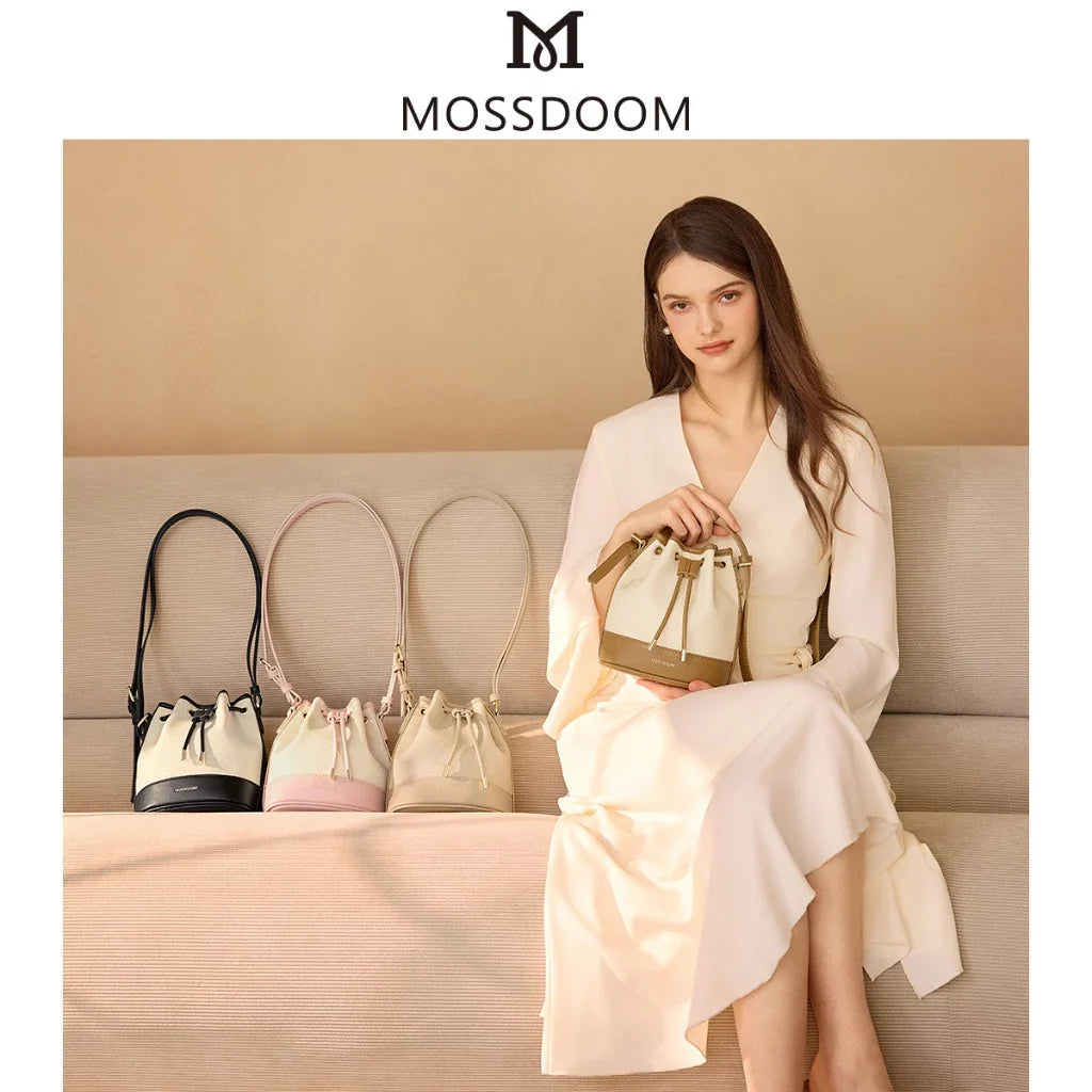 MOSSDOOM Alicia Bag - Trendy Convertible Tote & Crossbody Bag for Women