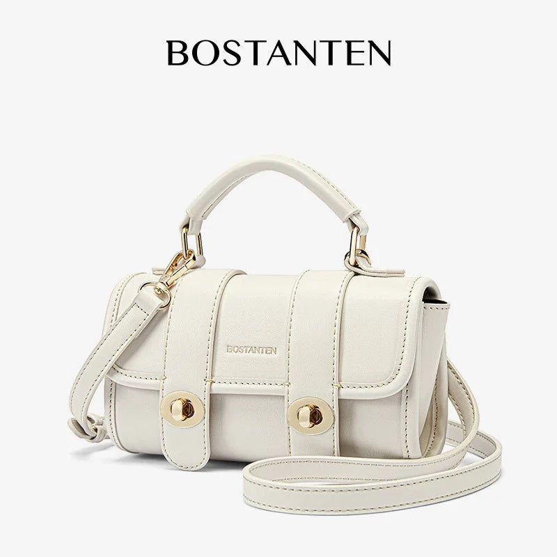 Bostanten Marsya Cambridge Bag Elegant 2 in 1 Womens Handbag and Crossbody Bag 2025 Edition