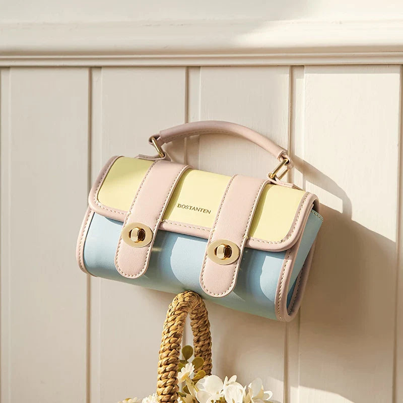 Bostanten Marsya Cambridge Bag Elegant 2 in 1 Womens Handbag and Crossbody Bag 2025 Edition