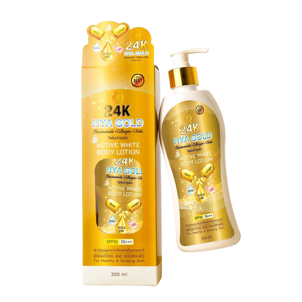 Hya Gold 24K Active White Body Lotion
