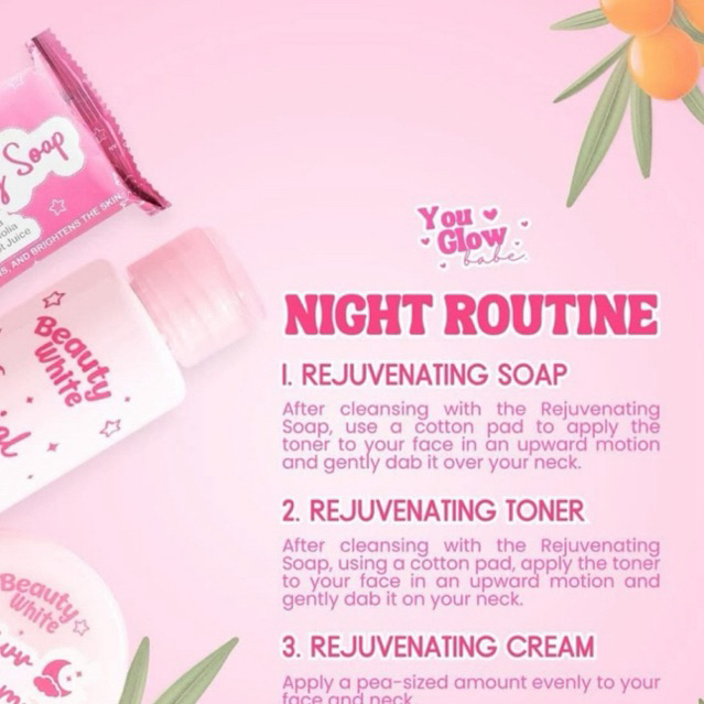 You Glow Babe Beauty White Rejuvenating Set