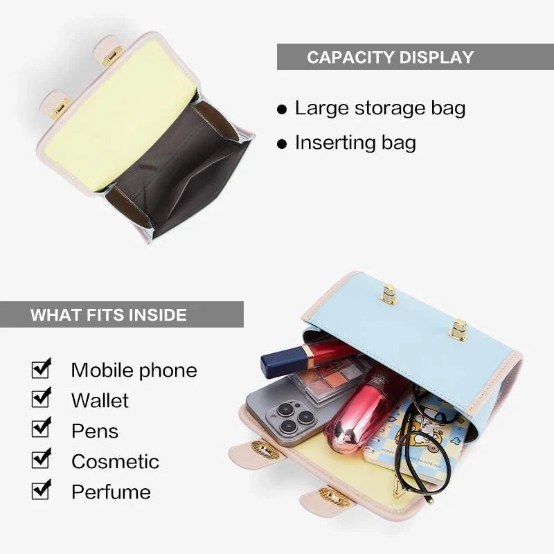 Bostanten Marsya Cambridge Bag Elegant 2 in 1 Womens Handbag and Crossbody Bag 2025 Edition