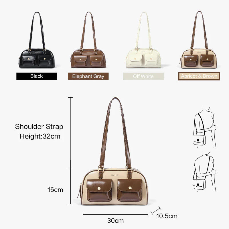 Bostanten Women's Shoulder Bag - Fashionable & Spacious Handbag